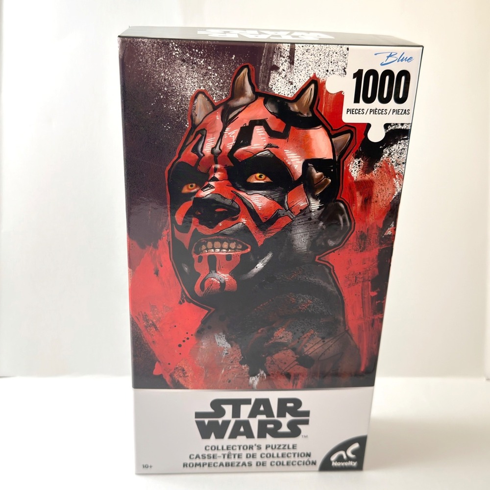 Star Wars Darth Maul Collector's Puzzle 1000 Piece New/Unopened